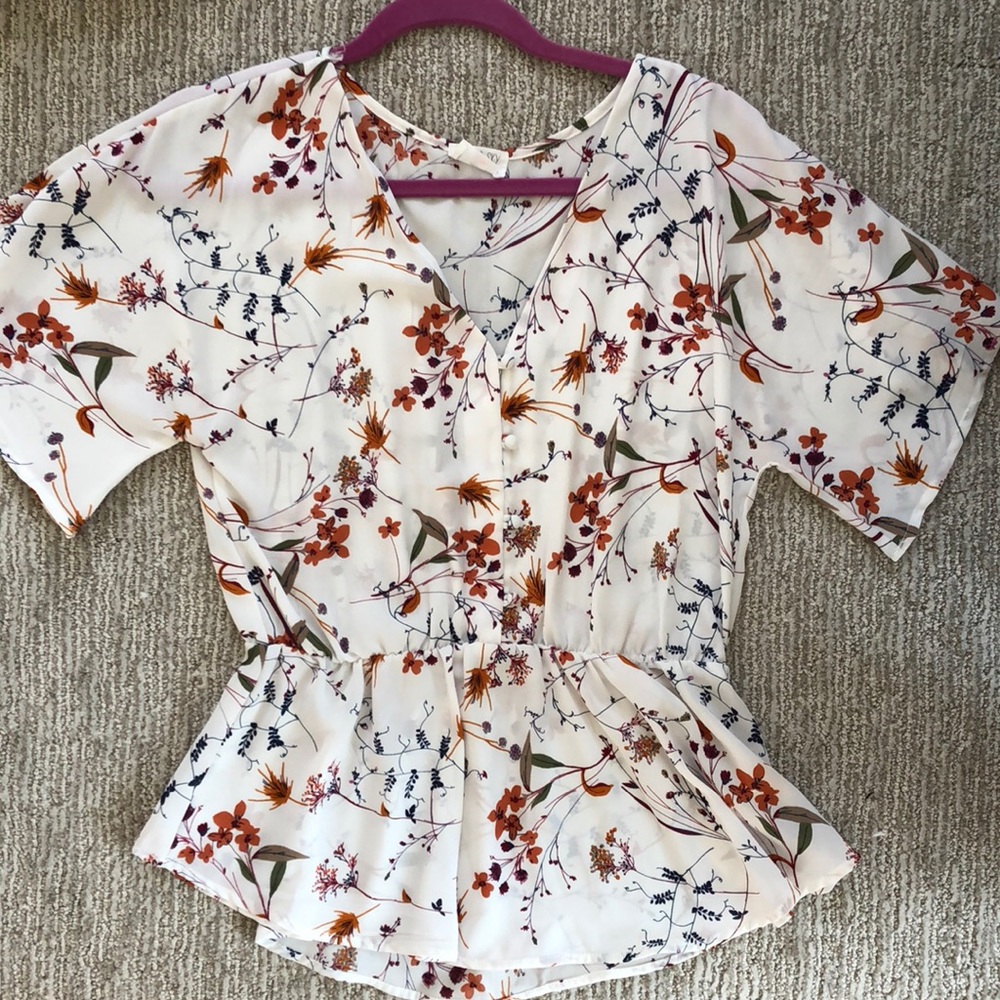 Floral blouse